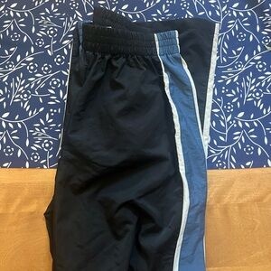 Black and Blue Track Pants